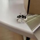 Heart Sterling Silver Open Ring J2643 - Silver - One Size