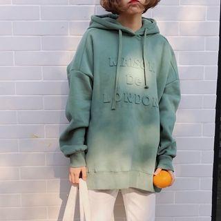 Plain 3d Letter Hoodie