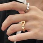 Question / Exclamation Mark Alloy Ring