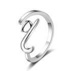 Geometric Open Ring As Shown In Figure - One Size