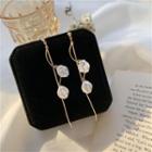 Petal Shell Fringed Earring