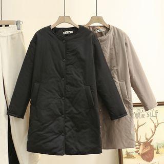 Button-up Quilted Coat