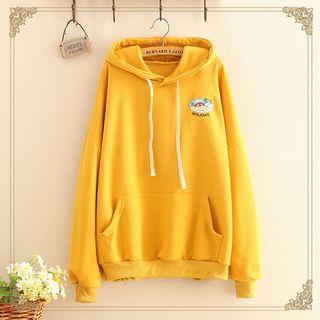 Holiday Embroidered Hoodie