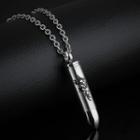 Dragon Bullet Pendant Stainless Steel Necklace
