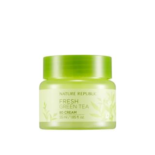 Nature Republic - Fresh Green Tea 80 Cream 55ml 55ml