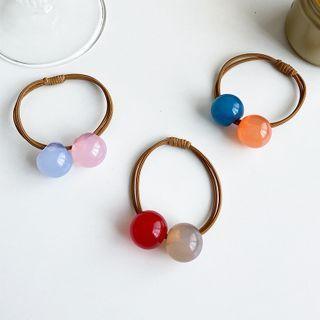 Set Of 2: Beaded Hair Tie