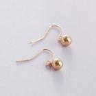 Alloy Ball Earring 1 Pair - 01 - Gold - One Size