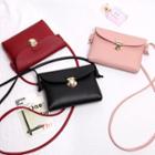Buckled Mini Shoulder Pouch