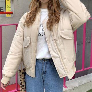Padded Zip Baseball Coat