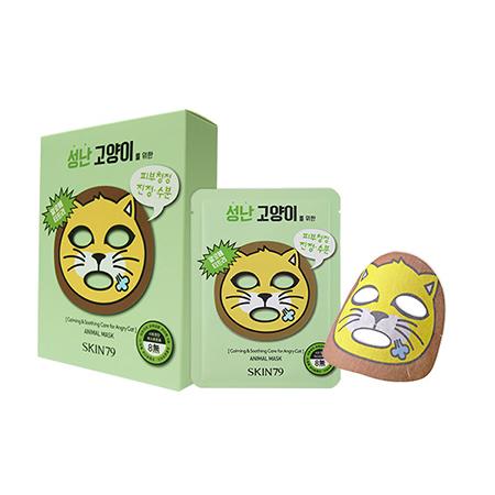 Skin79 - Animal Mask (cat) 10 Pcs