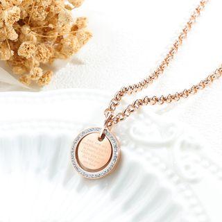 Lettering Necklace 1579 - As Shown In Figure - One Size