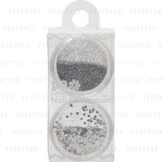 Dear Laura - Nail Decoration (#08 Silver) 1 Set