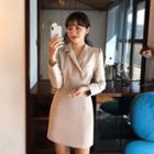 Dali Hotel Notched-lapel Sheath Dress