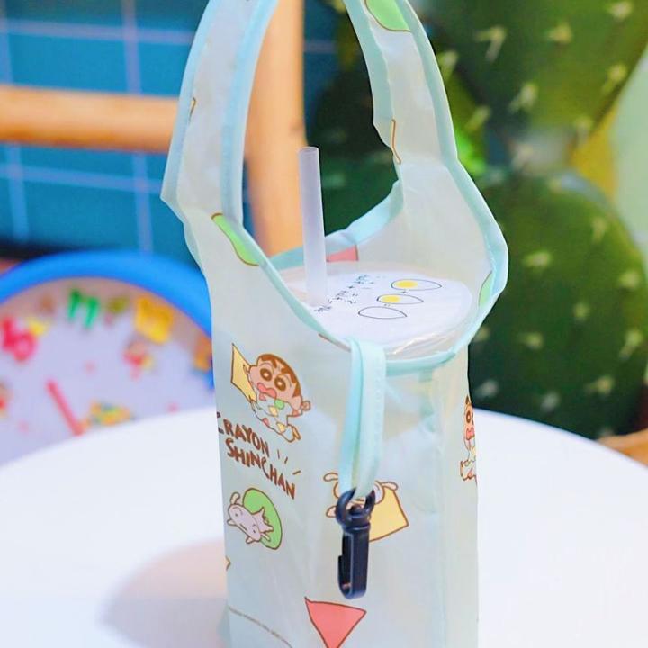 Crayon Shin-chan Folding Eco-friendly Beverage Bag Nightclothes 1 Pc