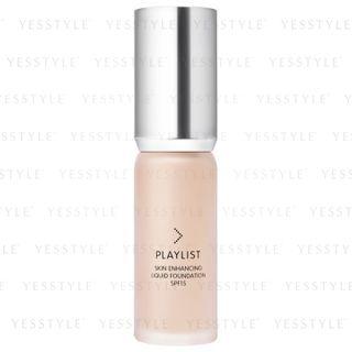 Shiseido - Playlist Skin Enhancing Liquid Foundation Spf 15 Pa++ (#l10) (light) 30ml