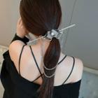 Chained Hair Pin Gray - One Size