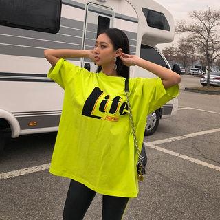 Printed Over-fit T-shirt