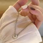 Heart Pendant Necklaces Silver - One Size