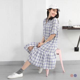 Khmer Style Longlie Loose Shirtdress