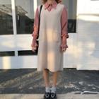 Chiffon Blouse / Sleeveless A-line Dress