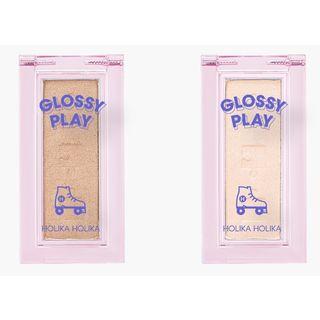 Holika Holika - Piece Matching Highlighter (2018 S/s Glossy Play Collection) (2 Colors) #be03 Sandy Opal