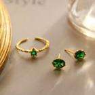 Gemstone Ring / Earring