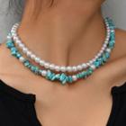 Faux Pearl / Turquoise Choker (various Designs)