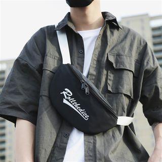 Nylon Lettering Belt Bag