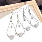 Rhinestone Cat Eye Stone Drop Earring