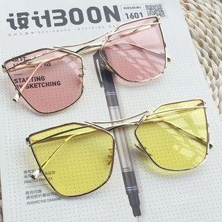 Colored Lens Cat Eye Sunglasses