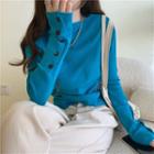 Long-sleeve Sheath Top