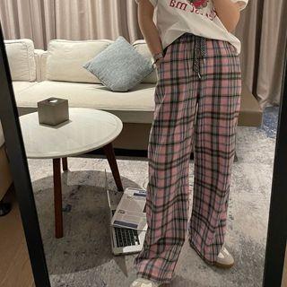 Retro Plaid Pants