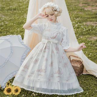 Spaghetti Strap A-line Dress / Top / Set