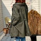 Convertible-hood Lightweight Parka