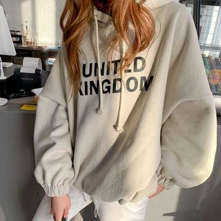 United Kingdom Lettered Oversized Hoodie