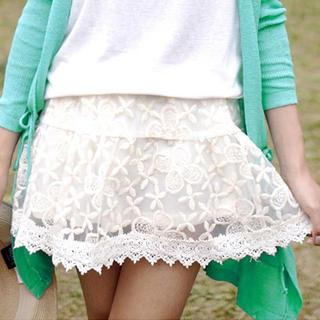 A-line Lace Skirt