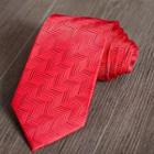 Patterned Silk Neck Tie Zs66 - One Size