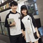 Couple Matching Raglan Hoodie / Hooded Dress