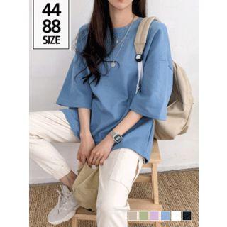 Couple Drop-shoulder Boxy T-shirt