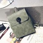 Faux Leather Backpack / Messenger Bag