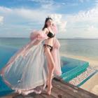 Beach Light Jacket Pink - One Size