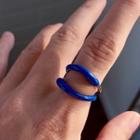Layered Ring Blue - One Size