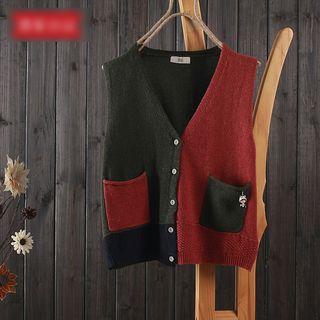 Colour Block Vest