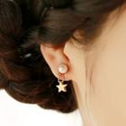 Star Drop Beaded Earrings