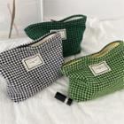 Houndstooth Make Up Pouch