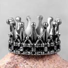 Crown Stainless Steel Ring