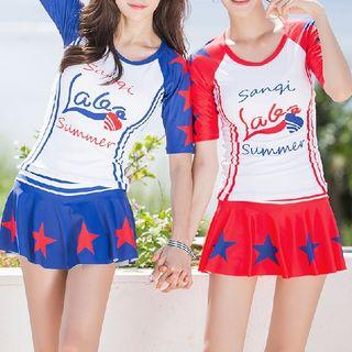 Printed Separate Swimsuit