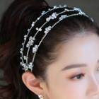 Rhinestone Layered Wedding Headband