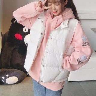 Padded Vest White - One Size