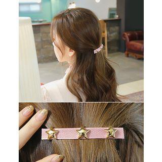 Star Appliqu  Hair Barrette